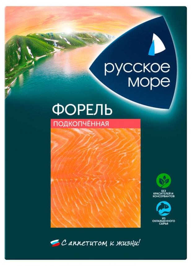 фото Форель холодного копчения «русское море» филе-ломтики, 120 г