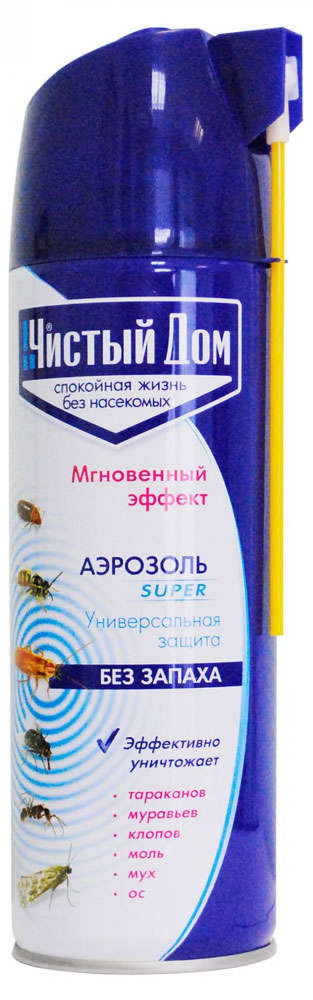 Аэрозоль чистый дом. Чистый дом аэрозоль универсальная защита 400 мл. Аэрозоль от насекомых чистый дом супер 400мл. Чистый дом спрей от насекомых 400 мл. Аэрозоль супер от насекомых 