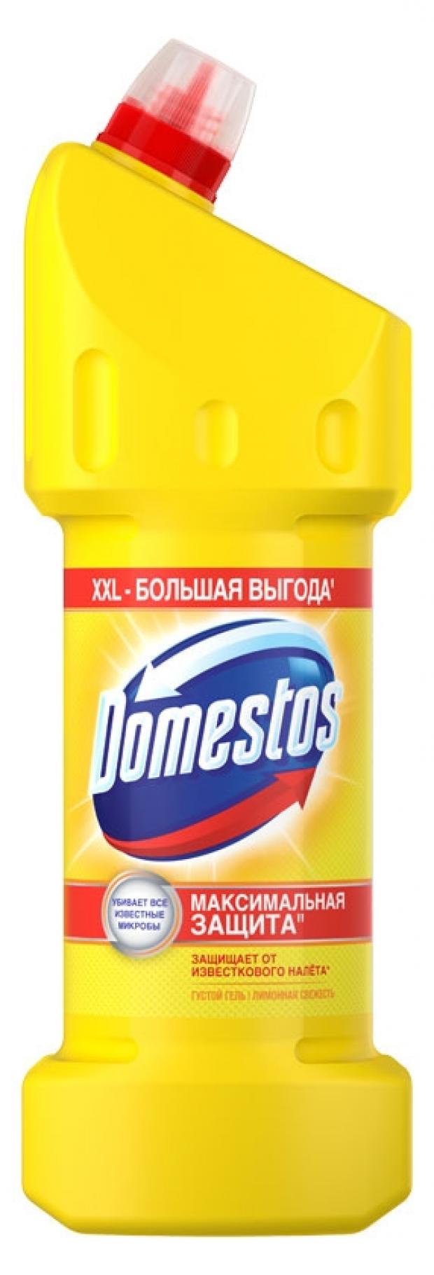 фото Чистящее средство domestos лимонная свежесть универсальное гель, 1,5 л