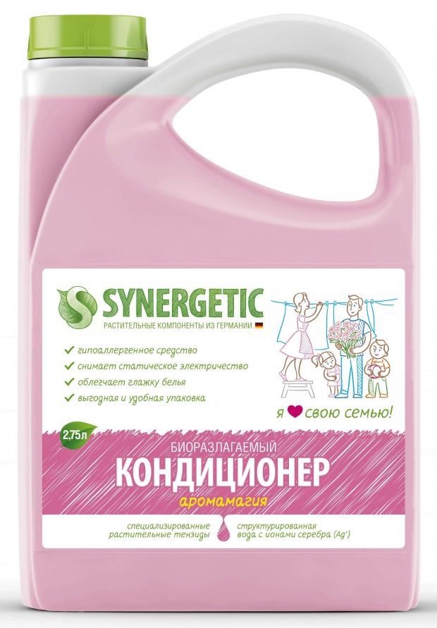 фото Кондиционер для белья synergetic аромамагия, 2,75 л