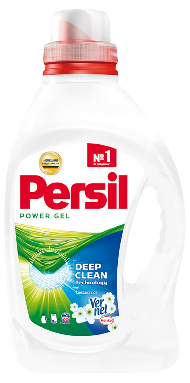 фото Гель для стирки persil свежесть от vernel, 1,3 л