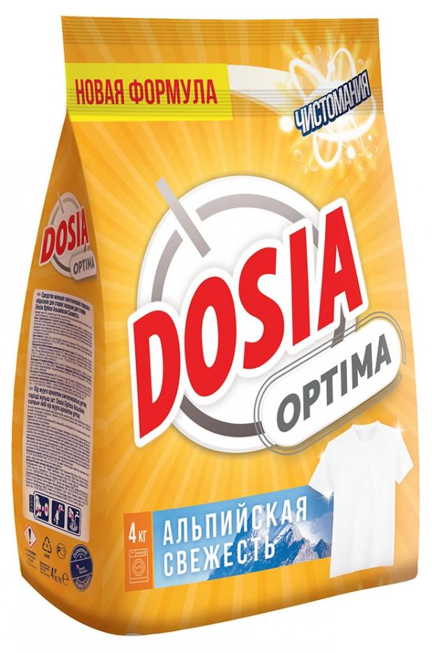 фото Стиральный порошок dosia optima альпийская свежесть, 4 кг