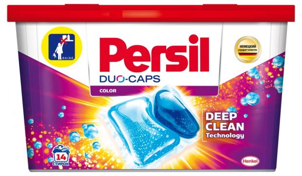 фото Капсулы для стирки persil duo-cups color, 14 шт