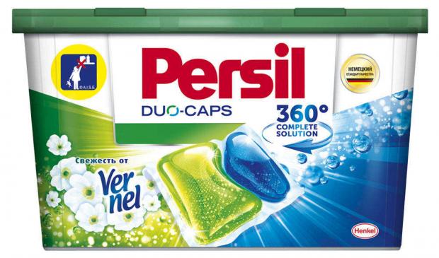 фото Капсулы для стирки persil duo-cups свежесть от vernel, 14 шт