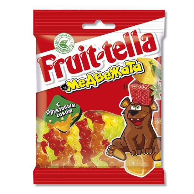 Мармелад жевательный Fruit-tella Медвежата, 70 г