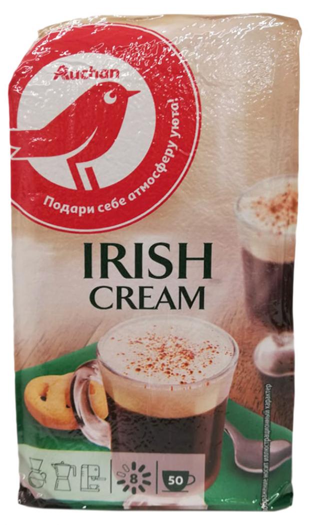 фото Кофе молотый auchan irish cream, 250 г