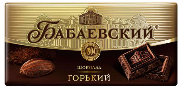 Шоколад Бабаевский горький 55 100 г 83₽