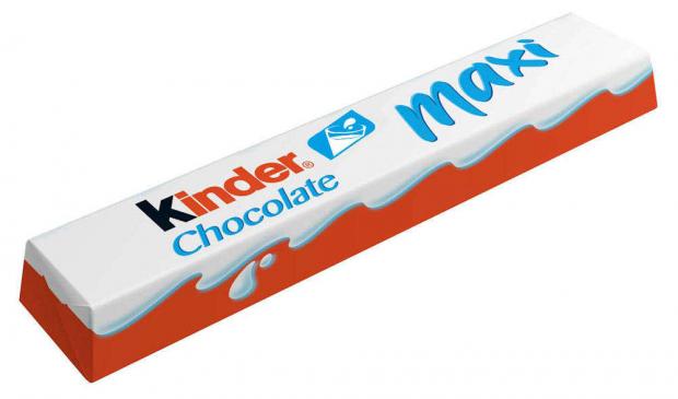 Шоколадный батончик Kinder Chocolate Maxi 21 г 22₽