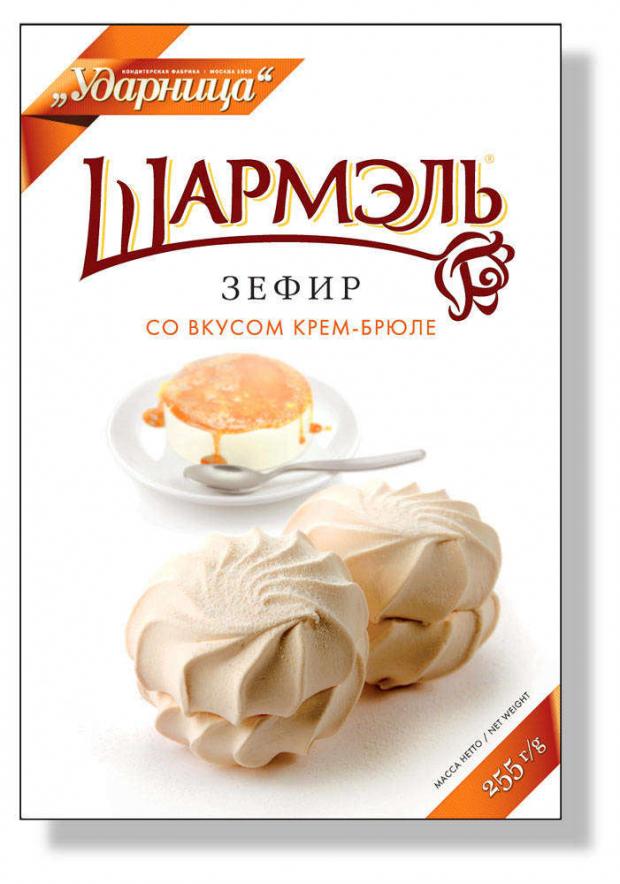 фото Зефир «шармель» со вкусом крем-брюле, 255 г шармэль