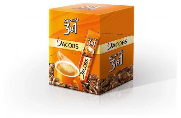 

Кофейный напиток Jacobs Классика растворимый 3в1, 12 г