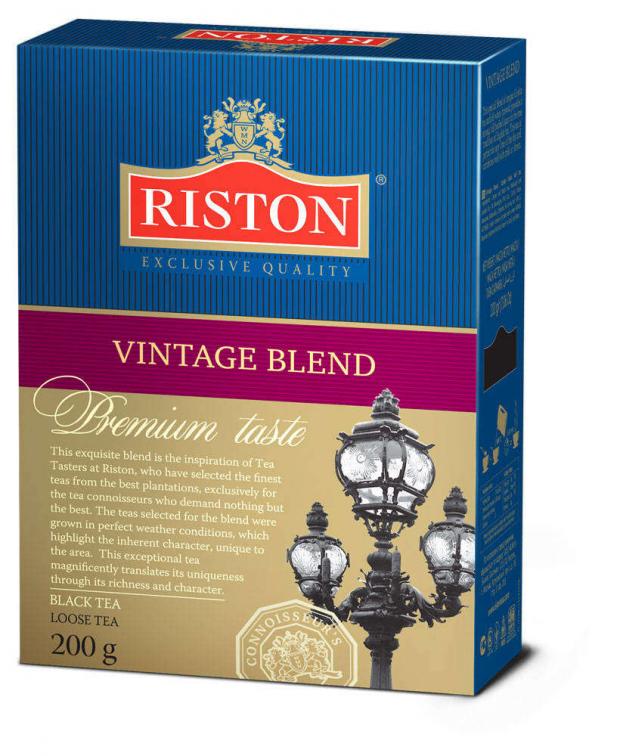 Чай черный Riston Vintage Blend листовой, 200 г