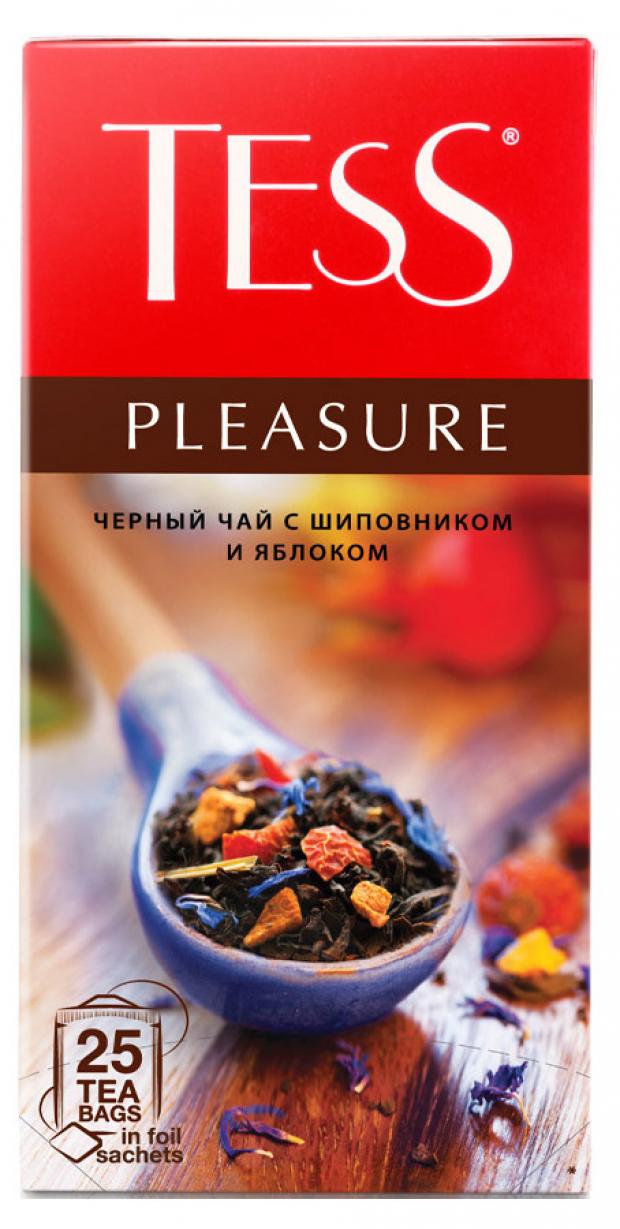 фото Чай зленый tess pleasure с добавками в пакетиках, 25х1,5 г