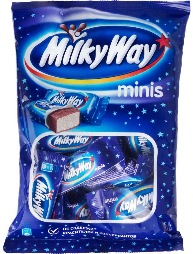 фото Шоколадный батончик milky way minis, 176 г