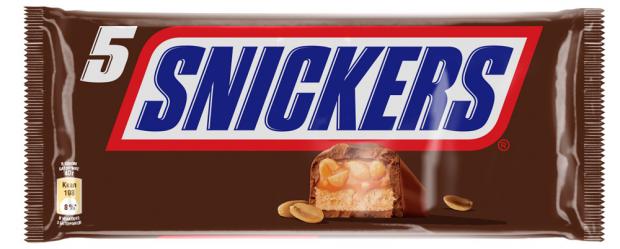 

Шоколадные батончики Snickers мультипак, 200 г