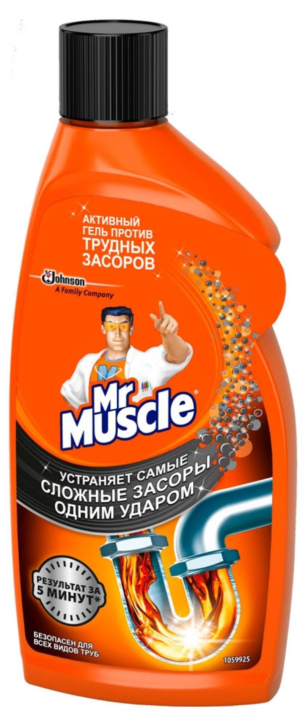 фото Гель для прочистки труб mr. muscle, 500 мл mr.muscle