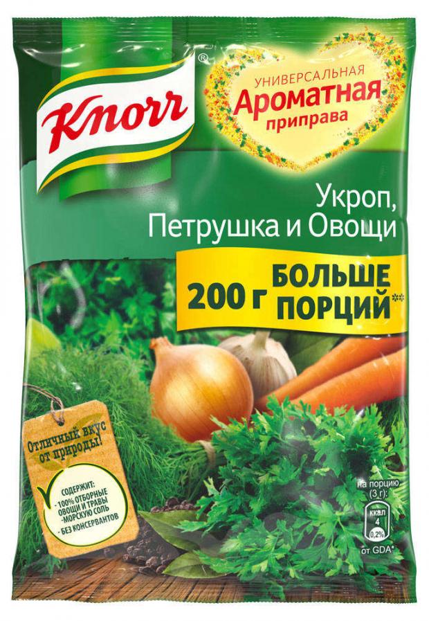 

Приправа Knorr Ароматная укроп петрушка овощи, 200 г