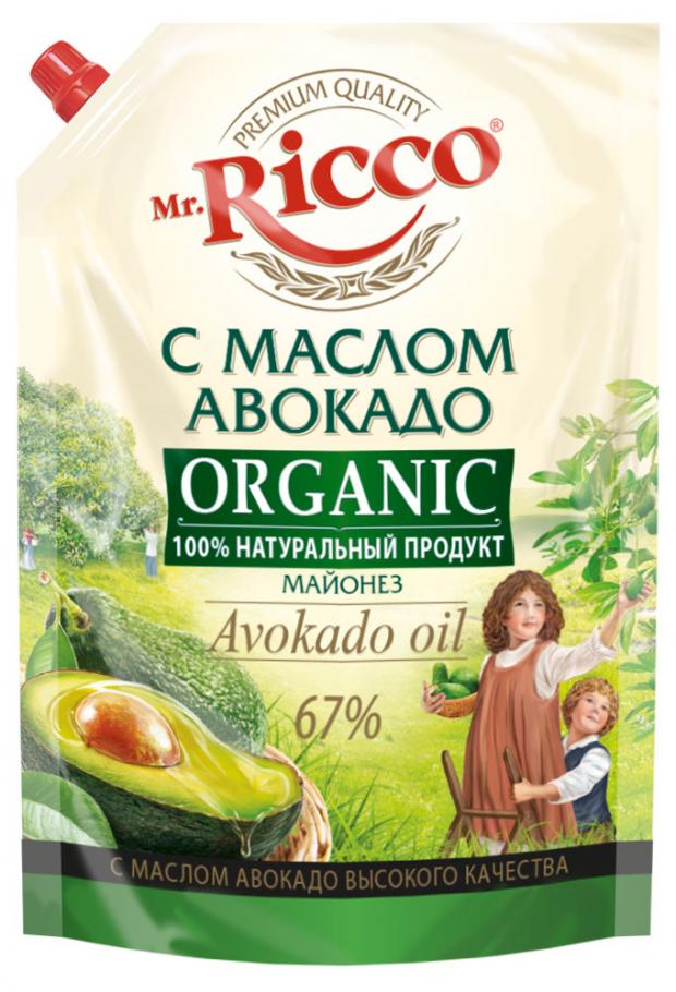 фото Майонез mr.ricco с маслом авокадо organic 67%