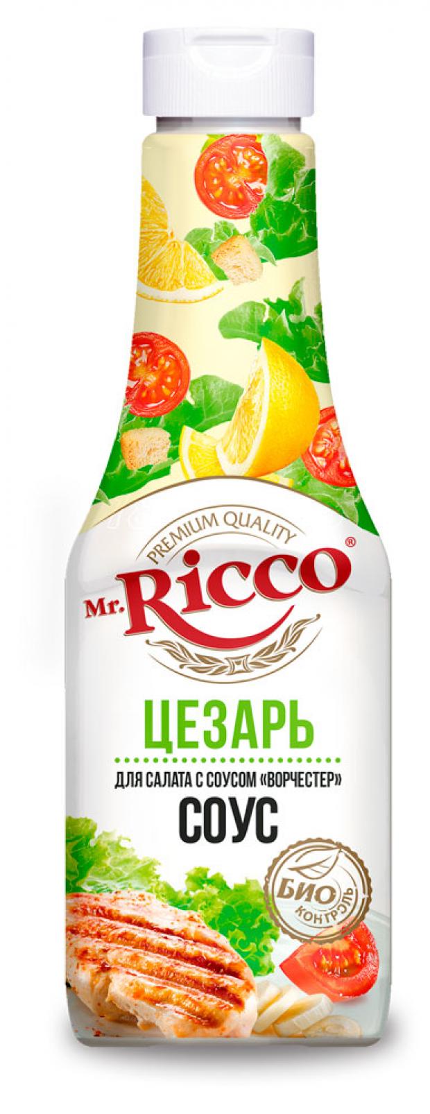 

Соус Mr.Ricco «Цезарь» на основе растительных масел для салата, 310 г