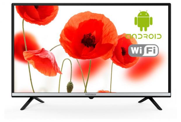 фото Телевизор telefunken tf-led32s09t2s smart tv, 32"