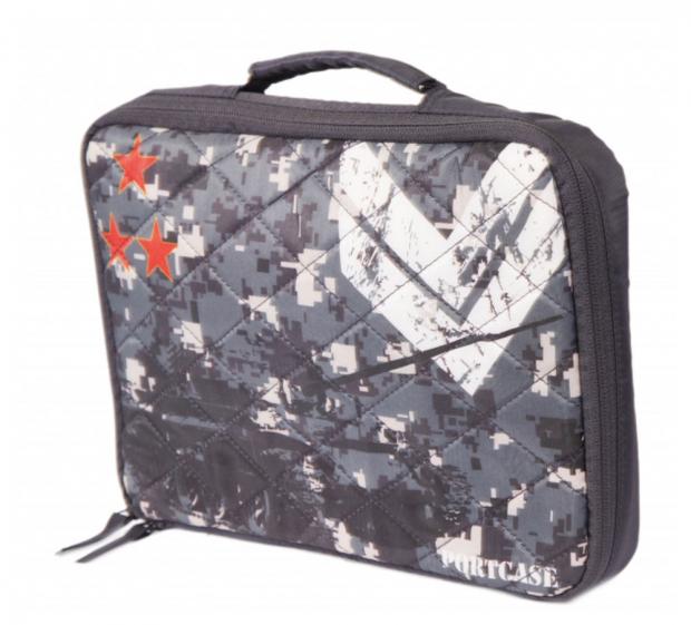 фото Сумка для ноутбука portcase kcb-10 military, 10"