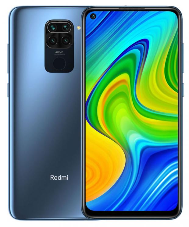 Смартфон Redmi note 9 серый 3/64 Гб