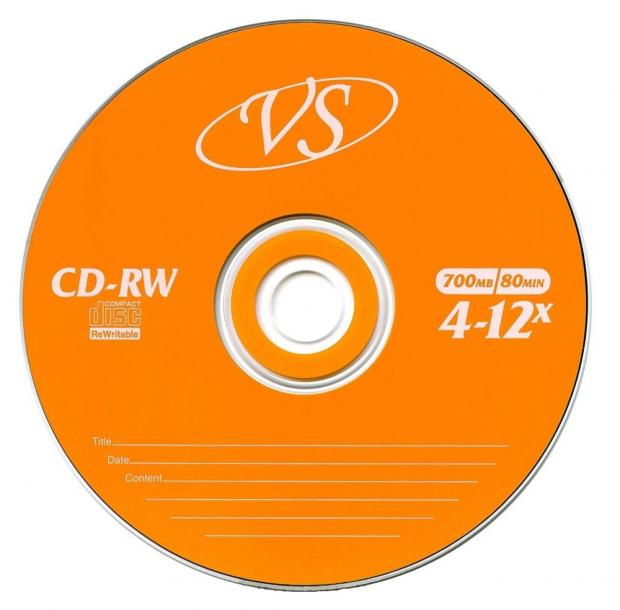 фото Диск cd-rw vs