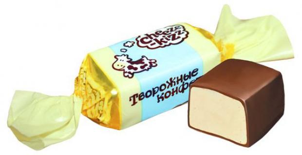 Конфеты творожные Сладуница Cheeze-kizz вес 285₽