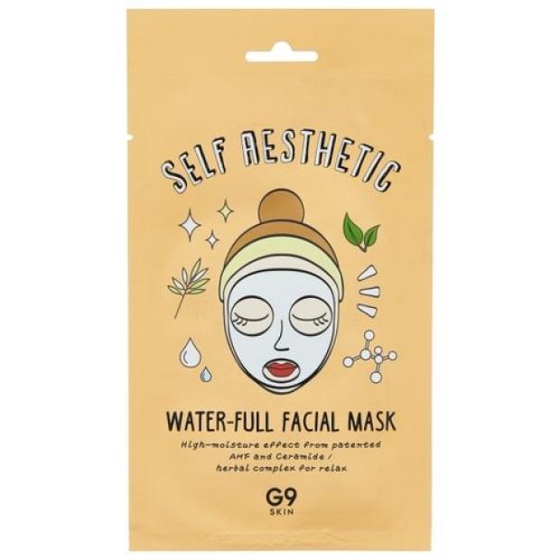 фото Маска для лица g9skin berrisom self aesthetic waterful facial mask тканевая, 23 мл