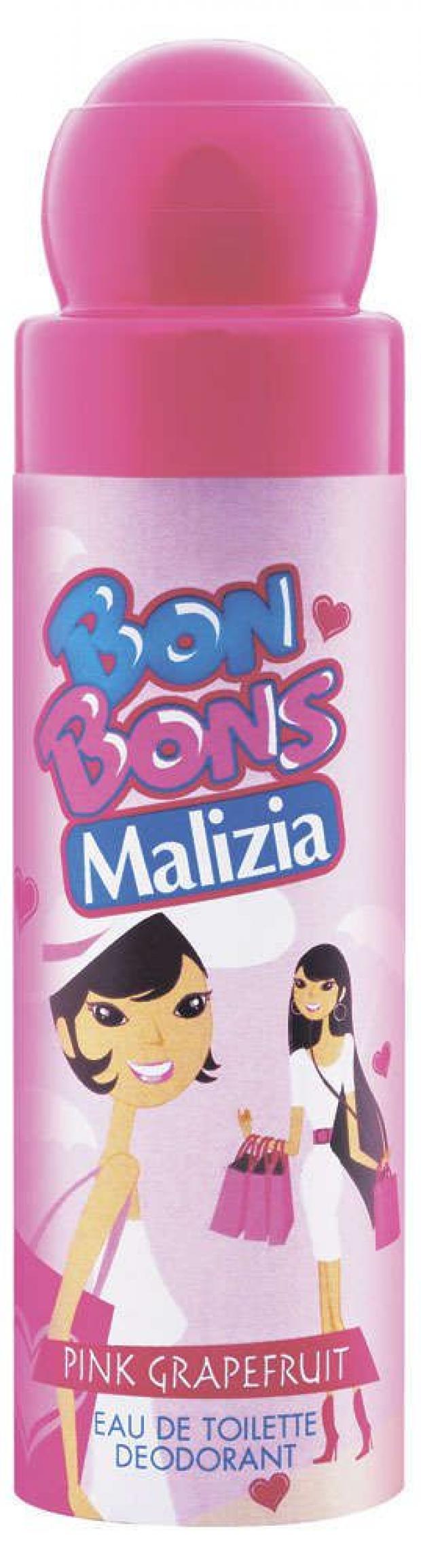 фото Дезодорант спрей malizia bon bons grapefruit, 75 мл