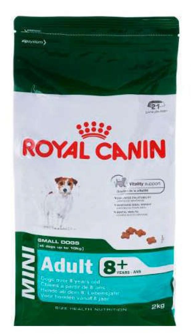 фото Сухой корм для собак до 10 кг старше 8 лет royal canin mini adult 8+, 2 кг