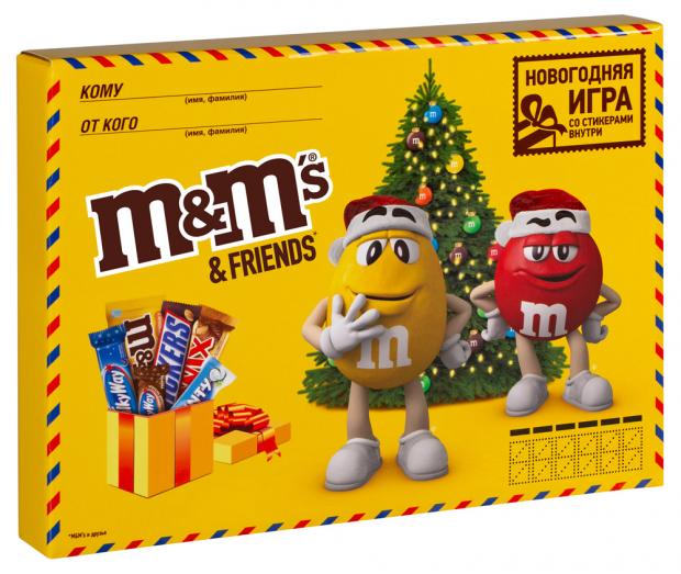 фото Подарочный набор m&m's & friends посылка большая, 685 г