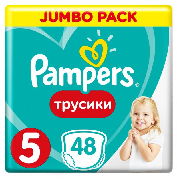 

Трусики Pampers Pants 5 (12-17 кг), 48 шт