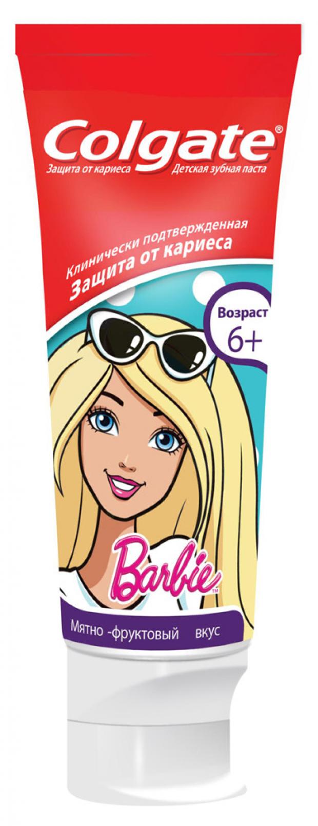 

Зубная паста детская Colgate Barbie Spiderman 6 +, 75 мл