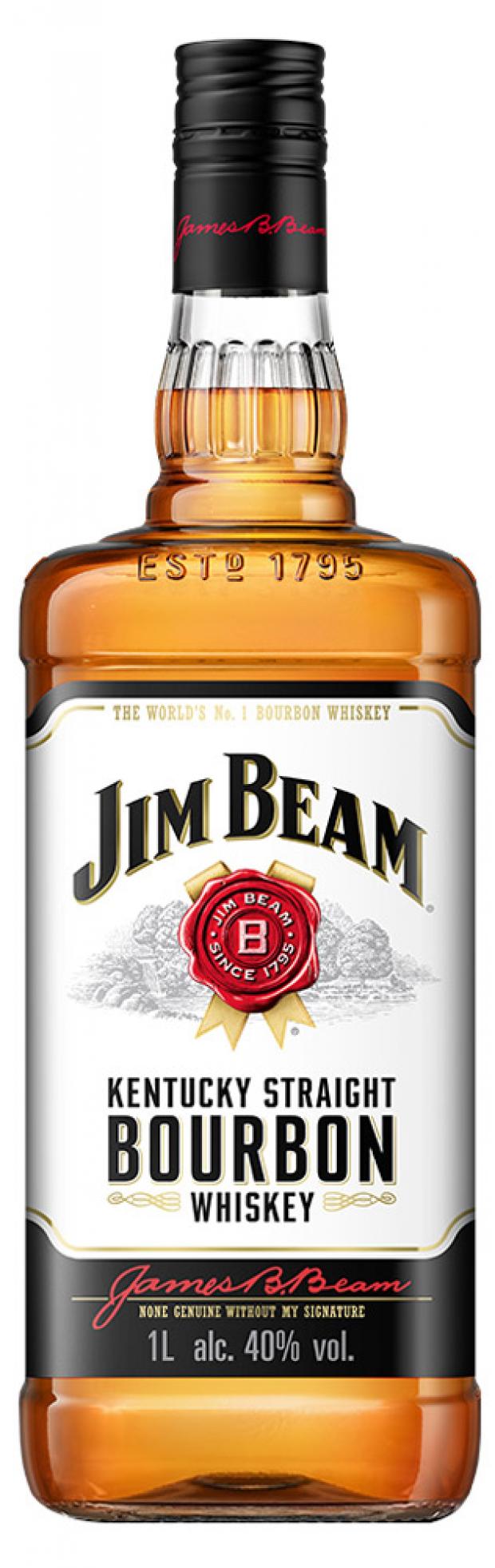 фото Виски jim beam bourbon сша, 1 л