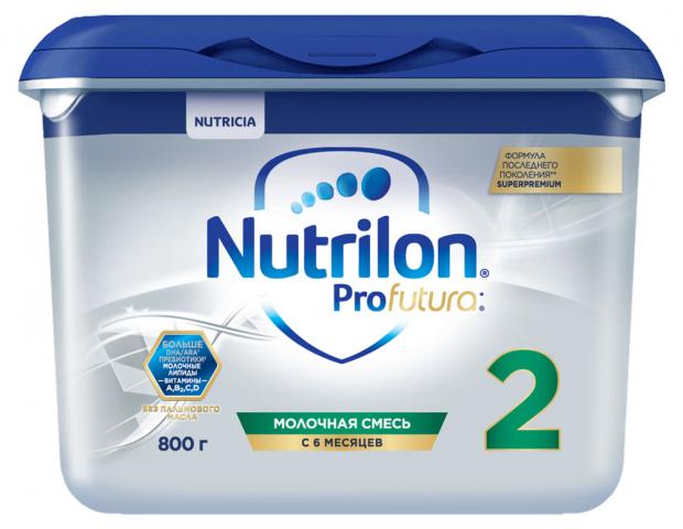 фото Смесь молочная nutrilon 2 superpremium, 800 г