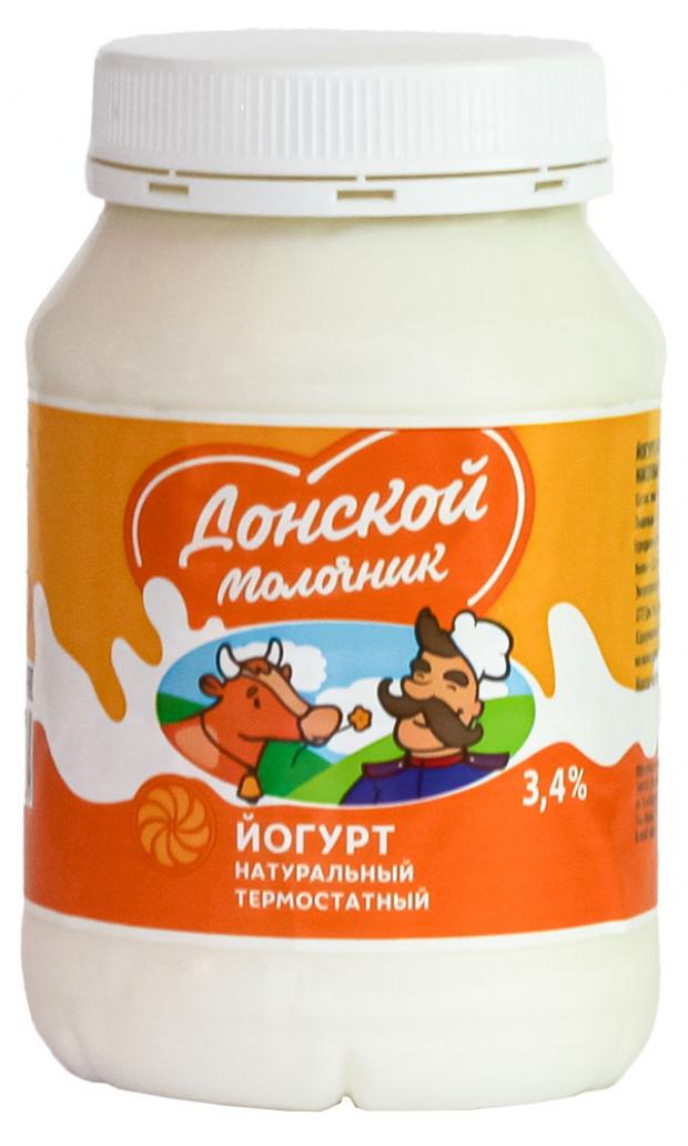 фото Йогурт «донской молочник» натуральный термостатный 3,4%, 500 г