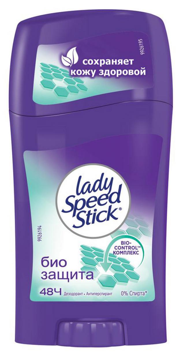 фото Дезодорант-антиперспирант стик lady speed stick био защита, 45 г