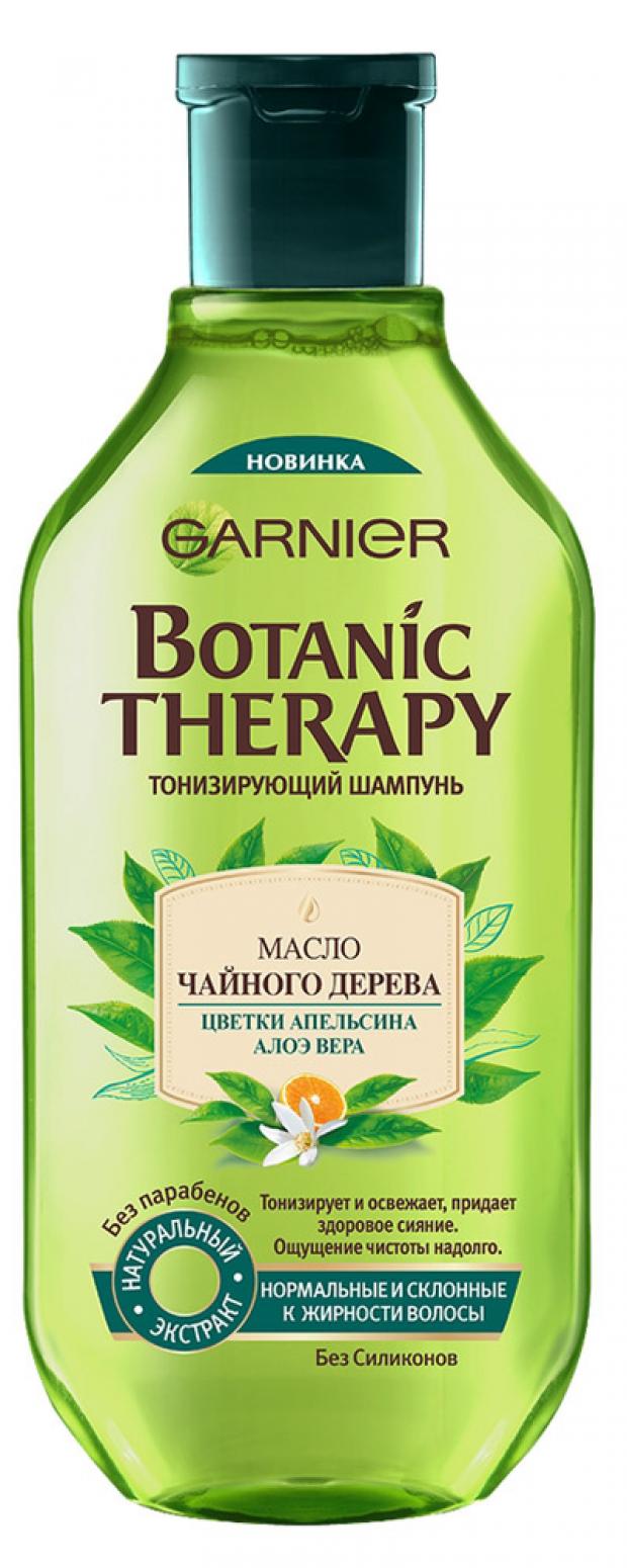 фото Шампунь для волос garnier botanic therapy масло чайного дерева, 400 мл