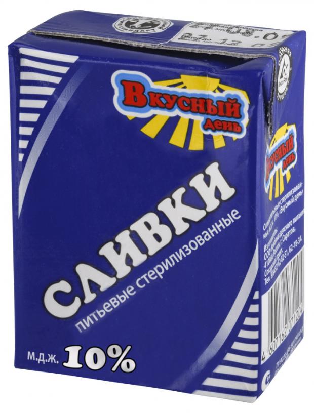 

Сливки питьевые «Вкусный день» 10%, 200 г