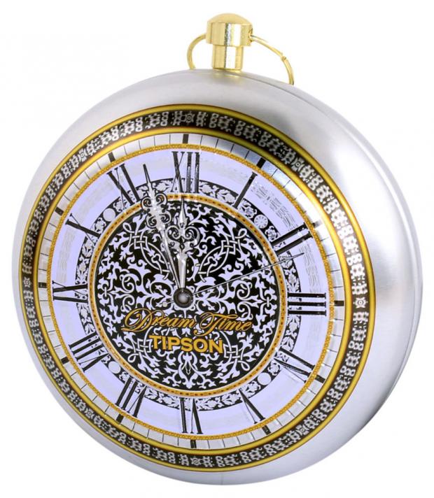 Чай зелёный Basilur Clocks Silver Tipson Dream Time листовой, 30 г