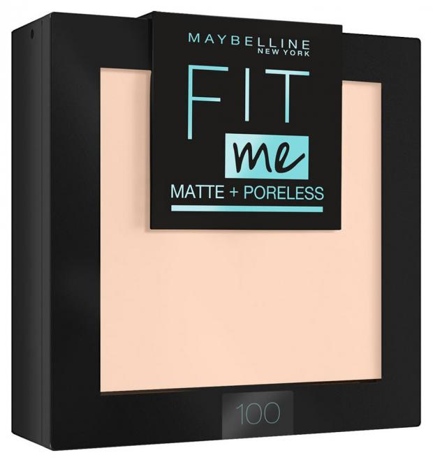 фото Пудра для лица maybelline new york фарфоровый тон 100, 9 г