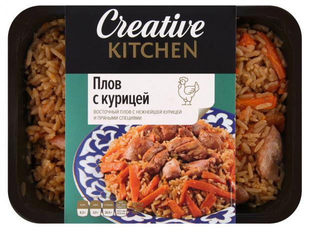 

Плов с курицей Creative Kitchen, 250 г