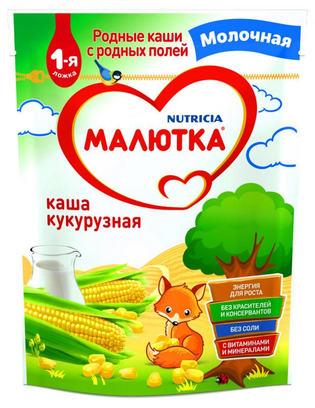 фото Каша молочная «малютка» кукурузная, 220 г