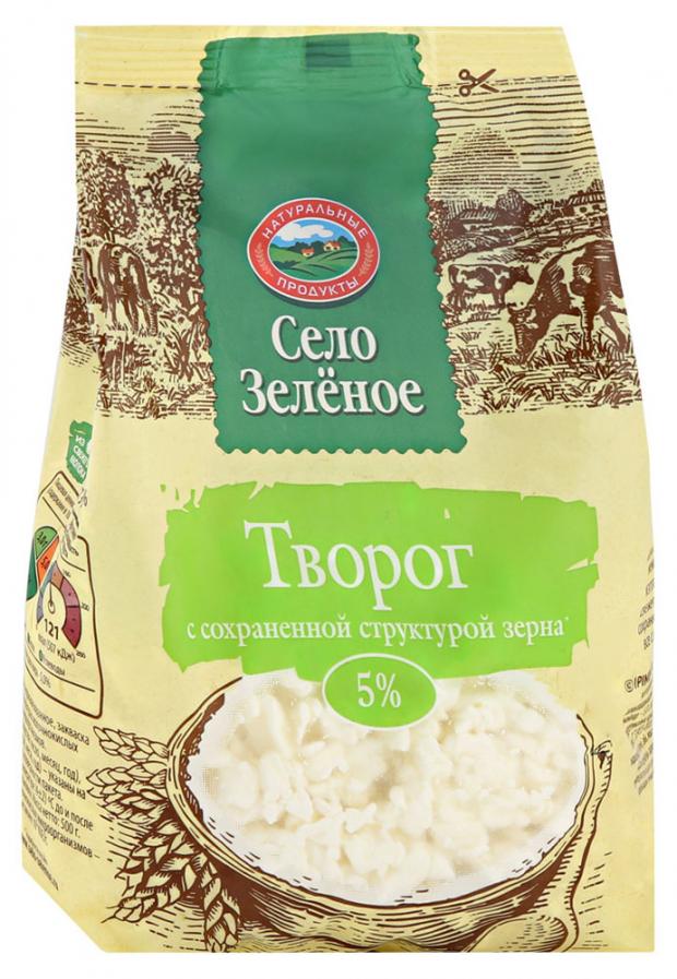 Творог «Село зеленое» 5%, 500 г