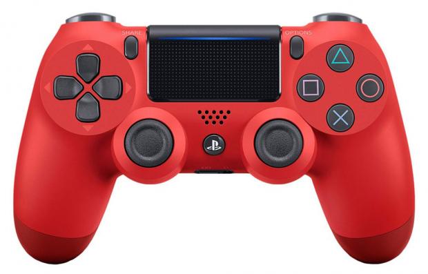 фото Геймпад sony playstation 4 dualshock беспроводной красный