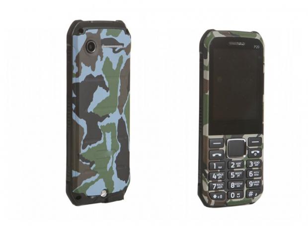 фото Мобильный телефон strike p20 camouflage