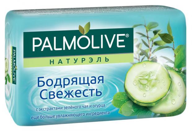 фото Мыло туалетное palmolive натурэль бодрящая cсвежесть с экстрактами зеленого чая и огурца, 150 г