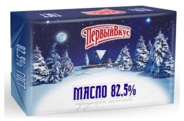 фото Масло сливочное «первый вкус» 82,5%, 180 г