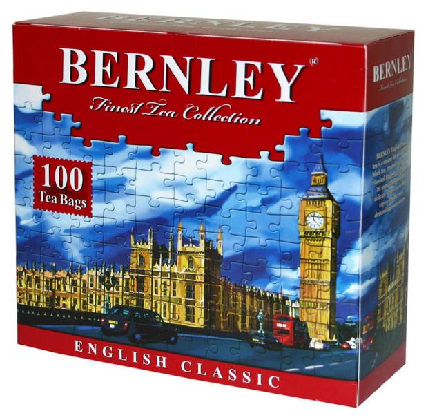 Чай черный BERNLEY ENGLISH CLASSIC, 100х2 г