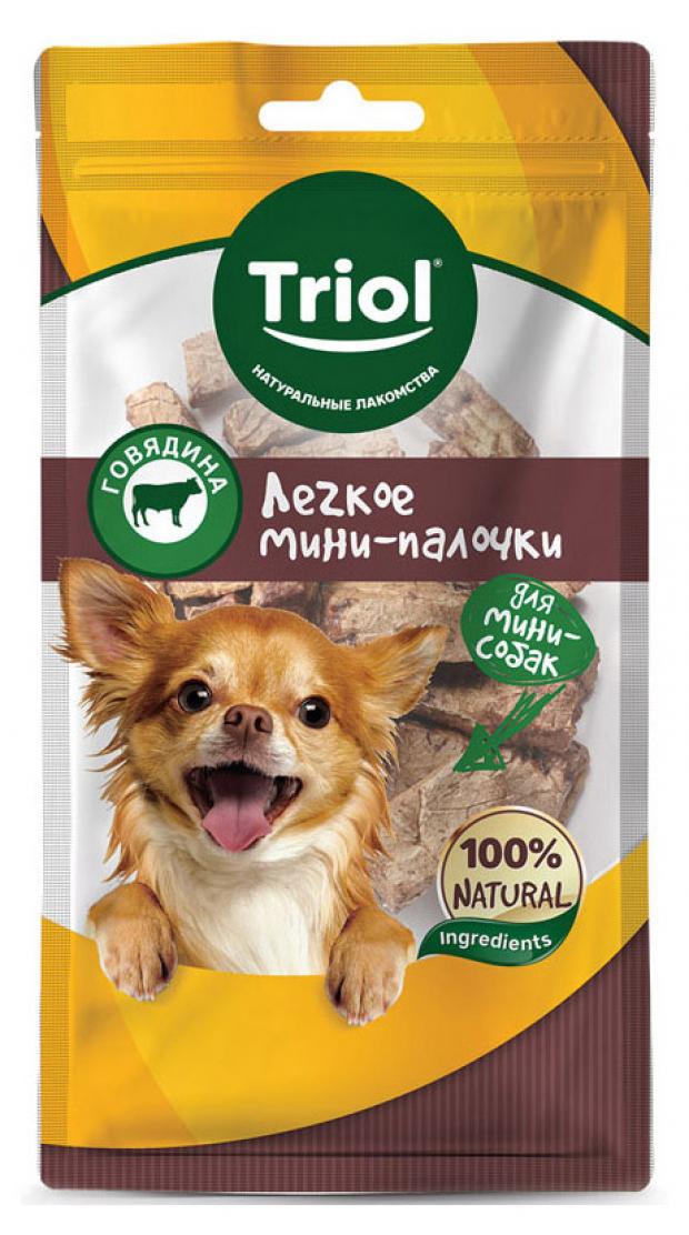 

Лакомство доя собак Triol легкое говяжье, 30 г